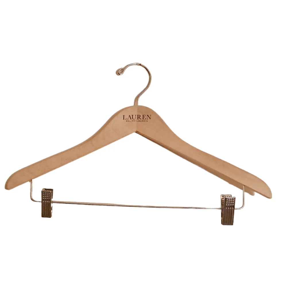 Ralph Lauren Wooden Pant Hanger Set